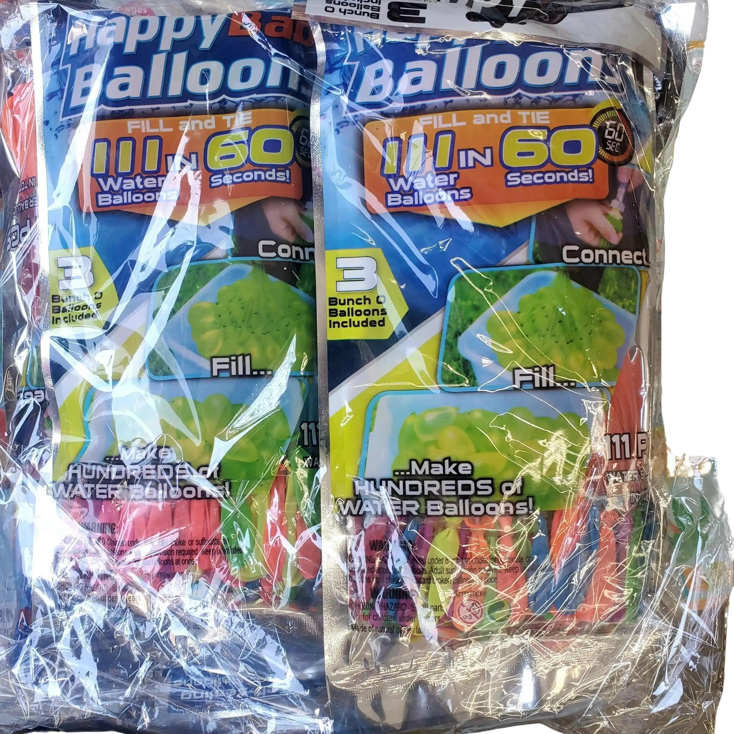 Happy Baby Balloons 111 in 60 Seconds