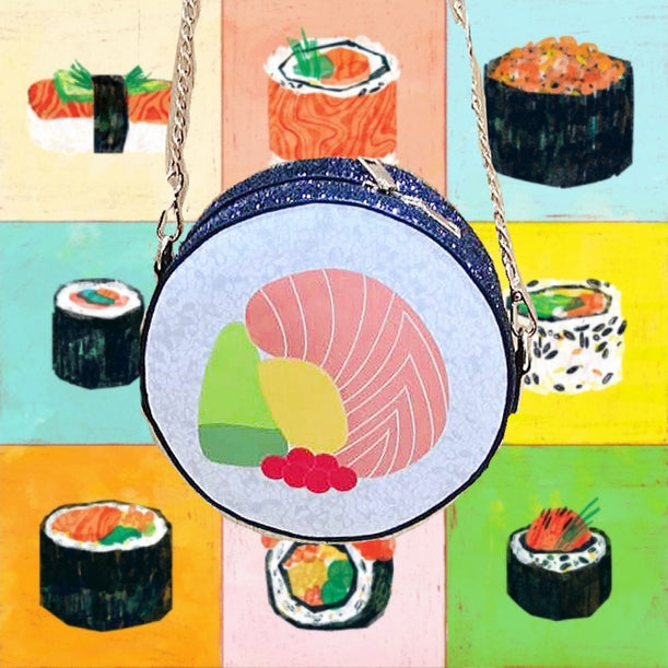 Roll Sushi Crossbody Bag
