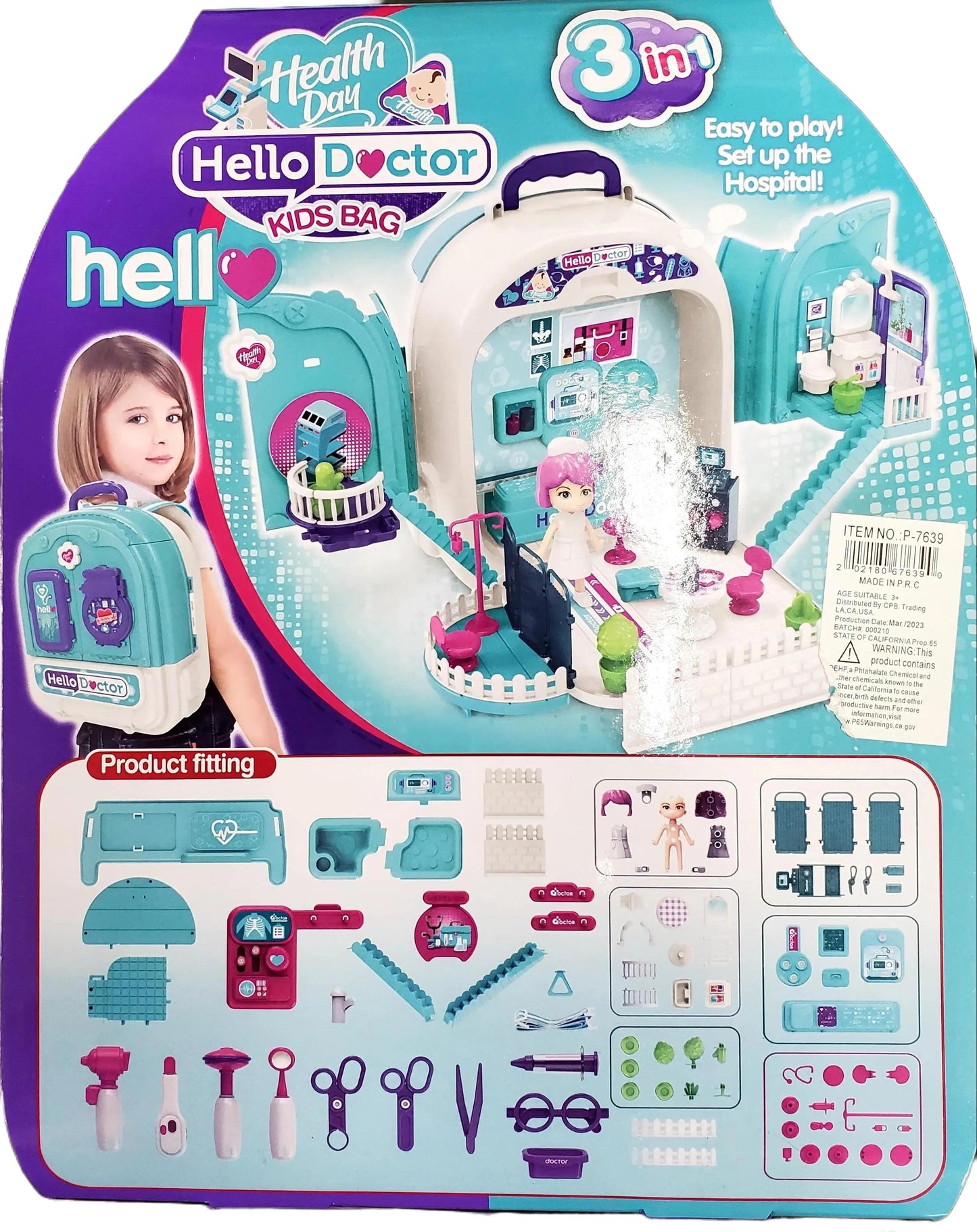 Hello Doctor Kids Backpack