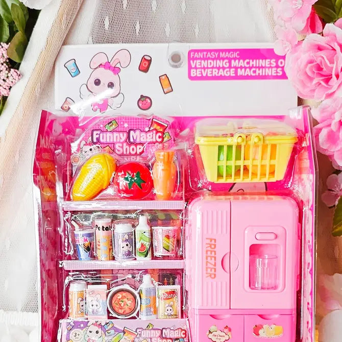24 Pc Bulk Buy Vending Machine/Refrigerator Play set