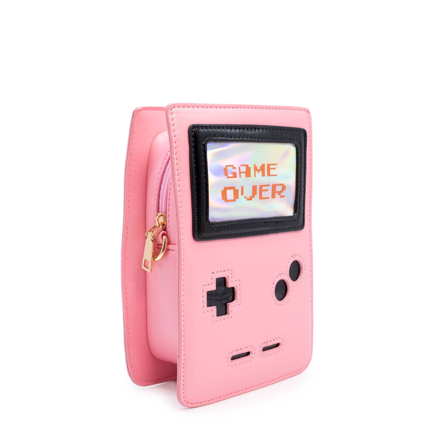 Retro 8-Bit Gamer Handbag: Green