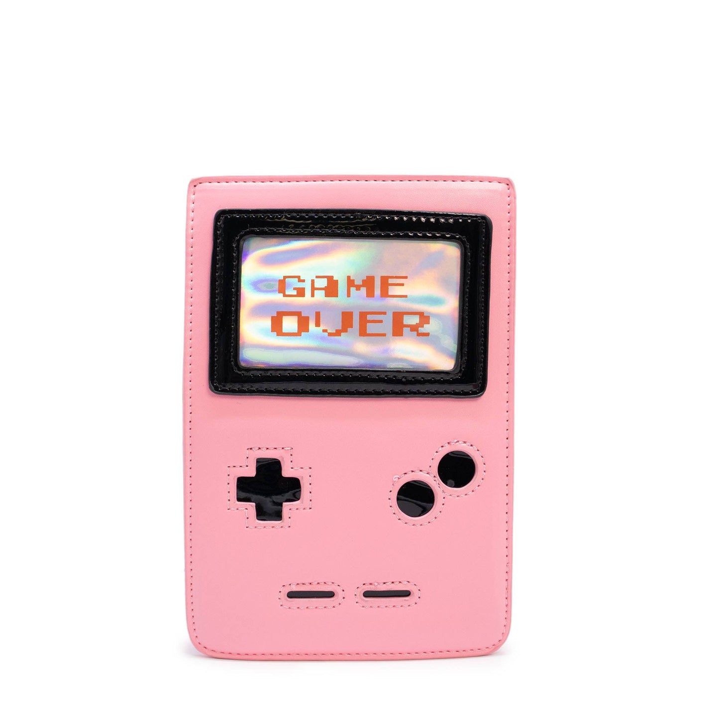 Retro 8-Bit Gamer Handbag: Pink