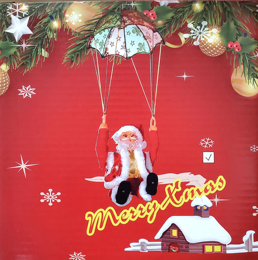 Ornament Santa Parachute