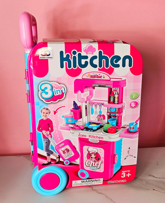 Kids 3 in 1 Kitchen Luggage