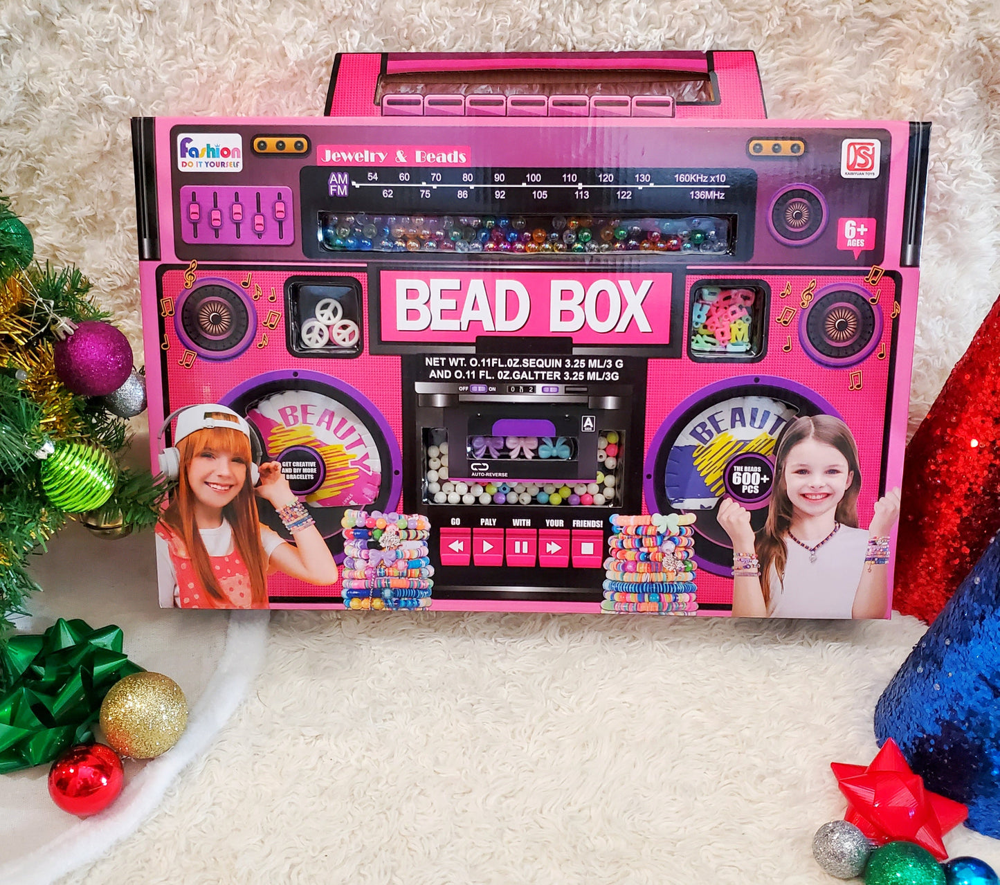 Oversized Stereo Bead Box