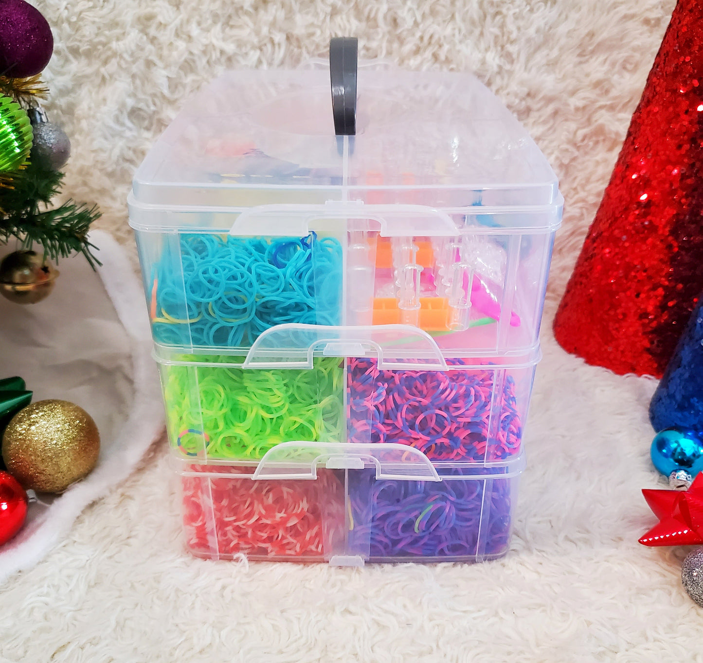2500+ Rubber Brand Loom Bracelet Kit